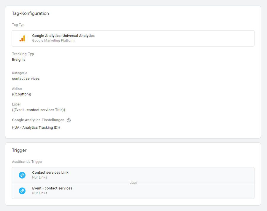 Event Tracking im Google Tag Manager