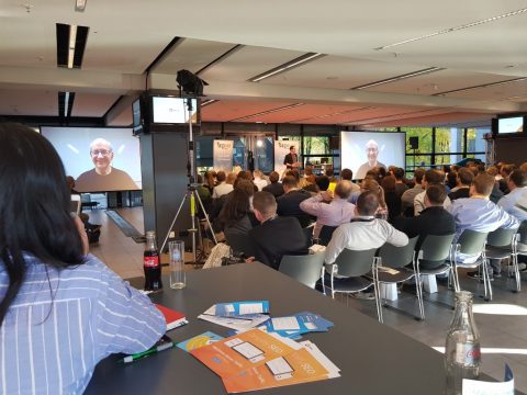 John Müller beim SEO-Day 2018 in Köln.